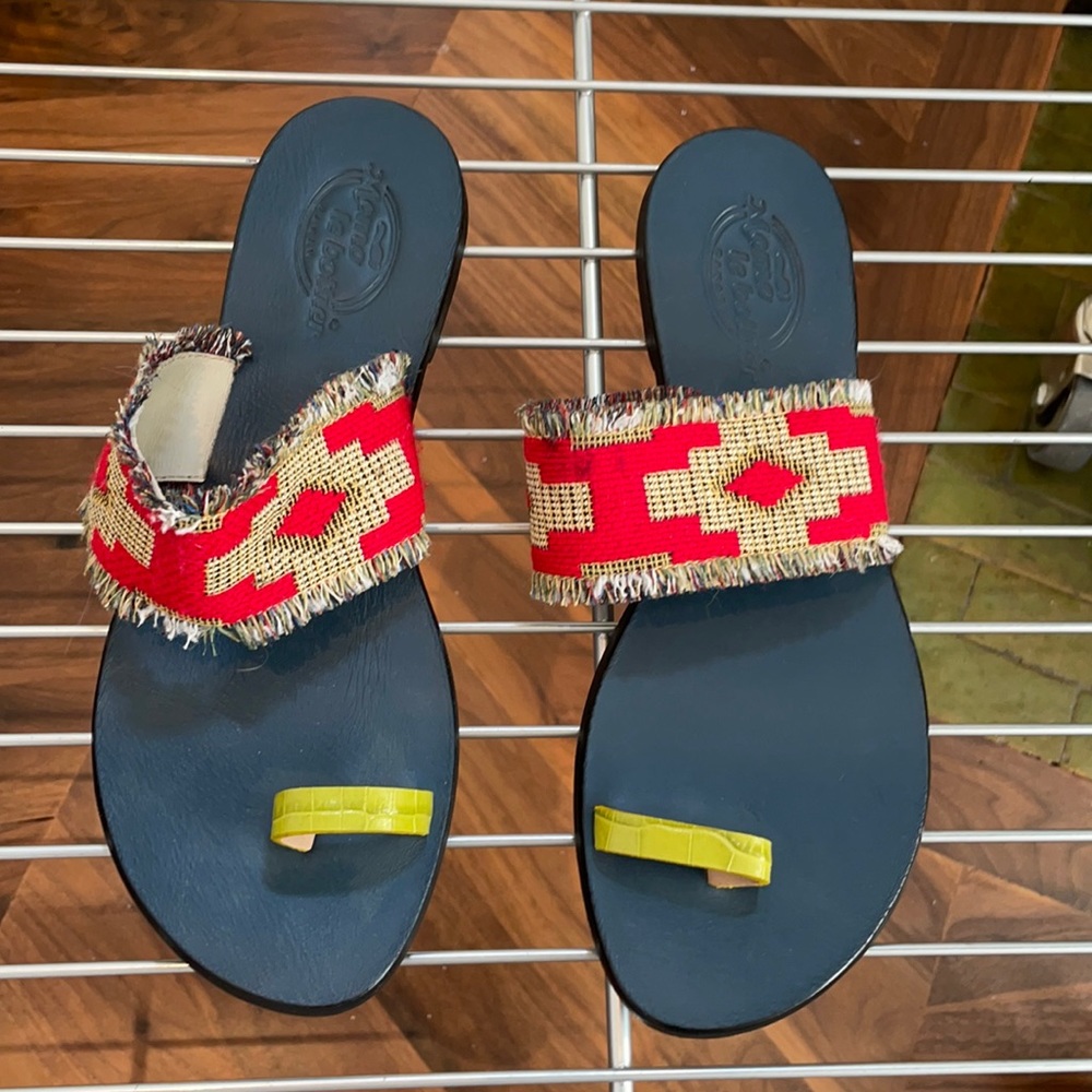 Never before worn Moroccan sandals, size 41